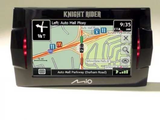 The Knight Rider GPS by Mio.