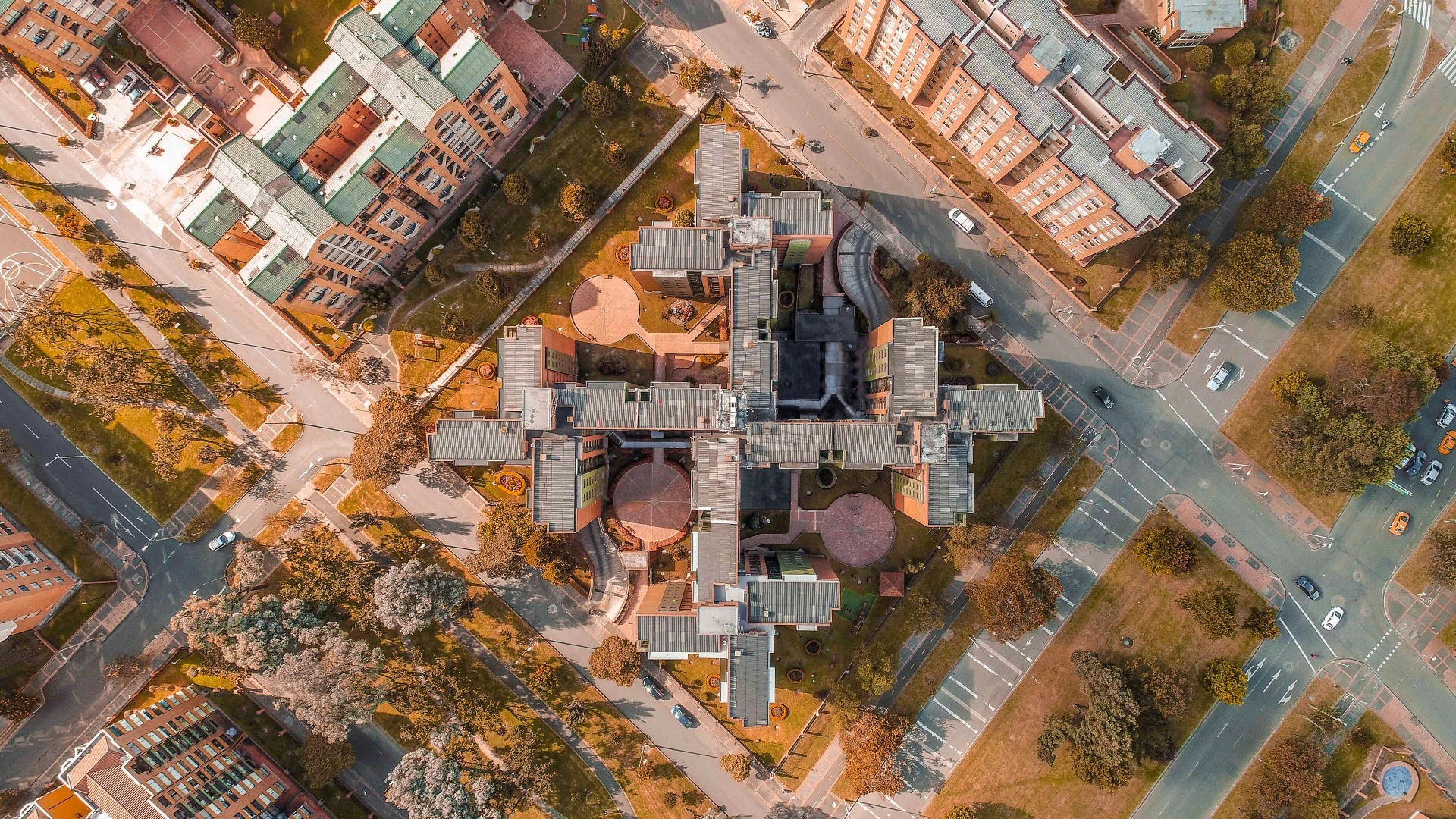 Volume 4 of an ongoing series called Aerial Facades from Camilo Monzón Navas in Colombia (Credit: MonzoonPhoto Behance CC BY-NC-ND 4.0)