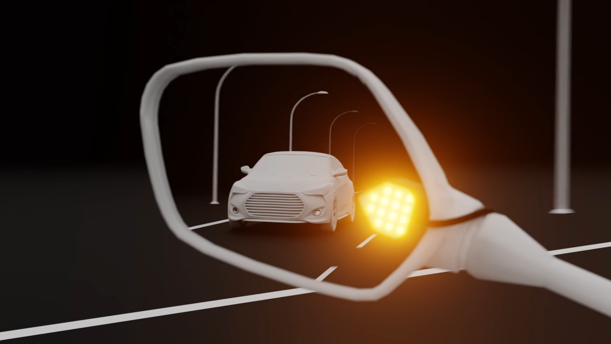 Motorcycle radar system adds blind-spot tech to any bike