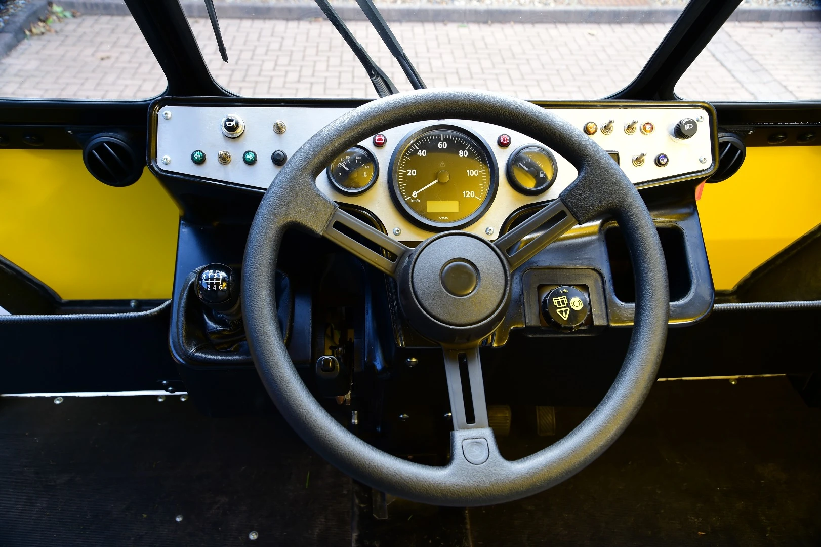 Inside the Ox flatpack truck