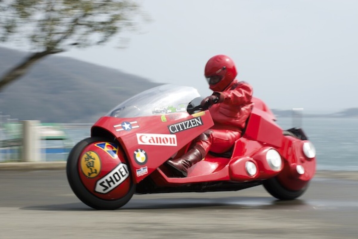 Get Wallpaper Akira S Iconic Motorcycle Races Through Japan For Android