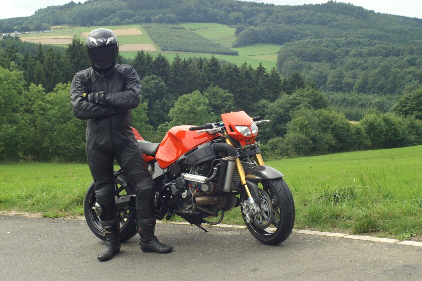 Ghost Rider's 500-horsepower turbo Hayabusa - up for grabs