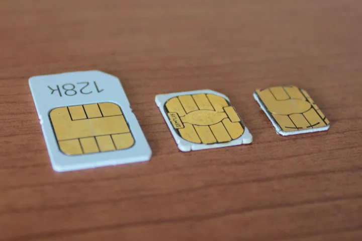 Mini-, micro-, and nano-SIM cards