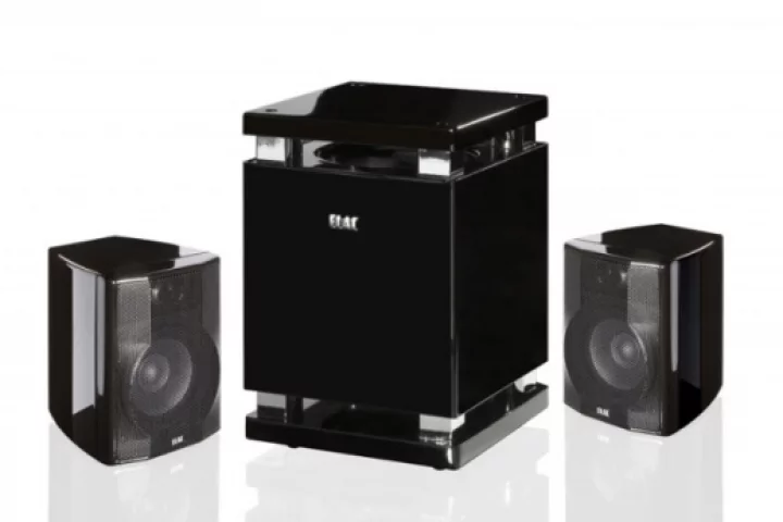ELAC's pint sized 2.1 desktop speaker system