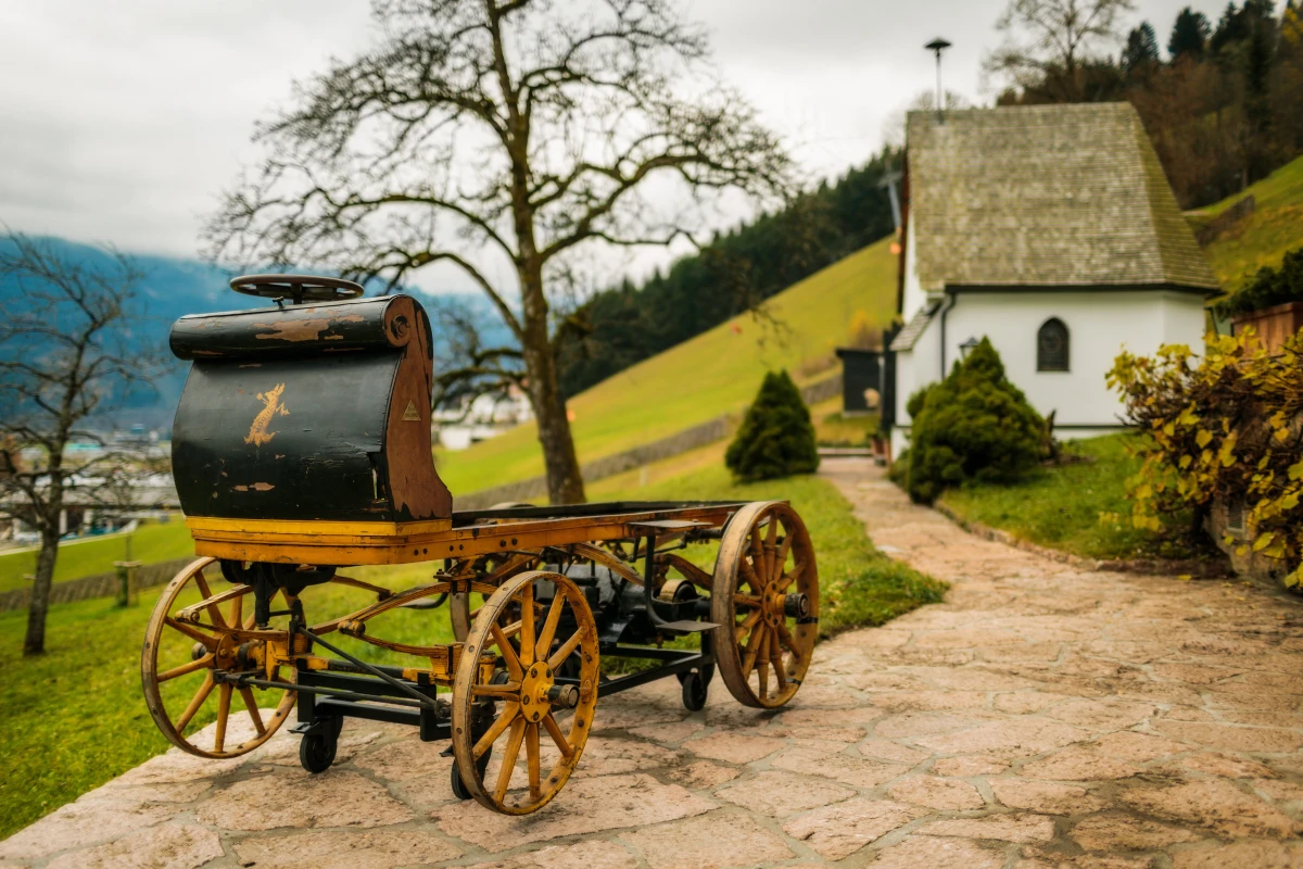 Built in 1898, the P1 was the very first Porsche