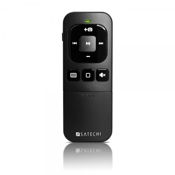 The BT Media Remote connects via Bluetooth to iOS devices
