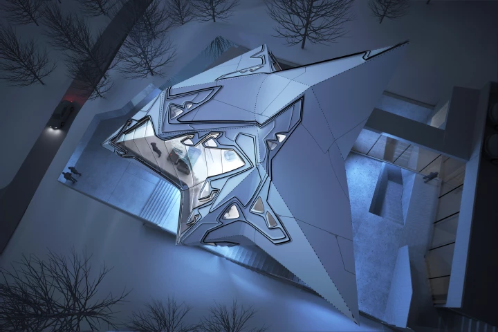 Lo Monaco House by Tom Wiscombe Design (Image: Tom Wiscombe Design)