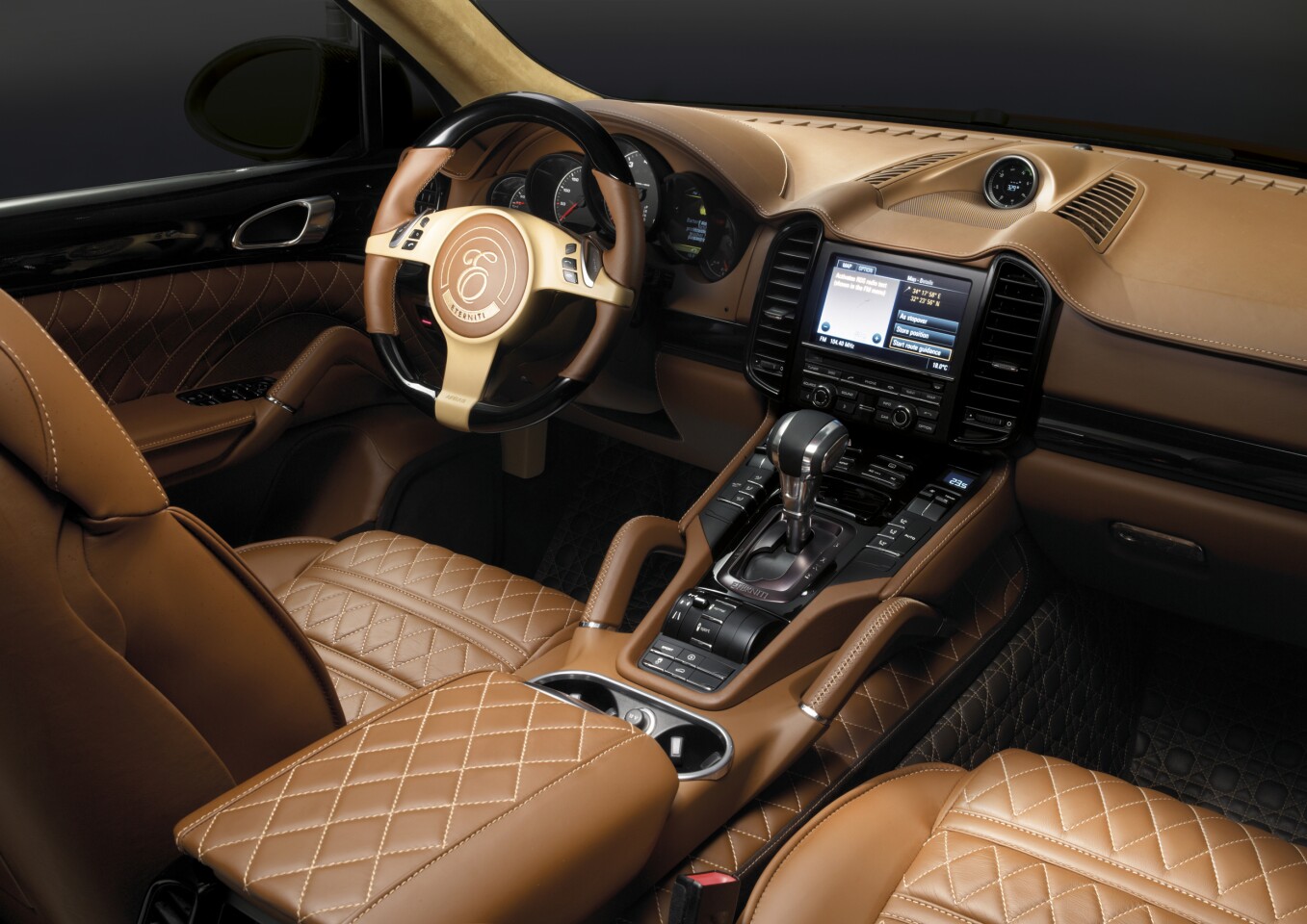 The interior of the 2012 Infiniti Artemis