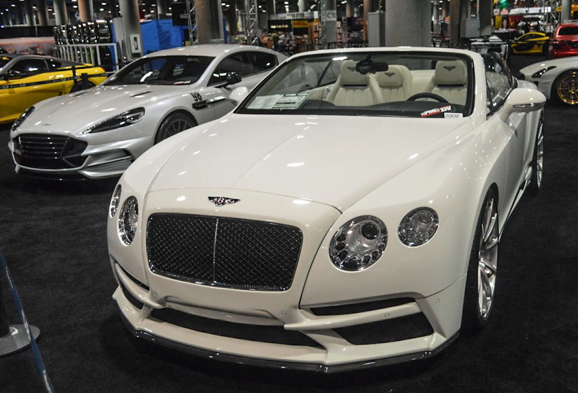A Bentley in the aftermarket room (Photo: C.C. Weiss/Gizmag)