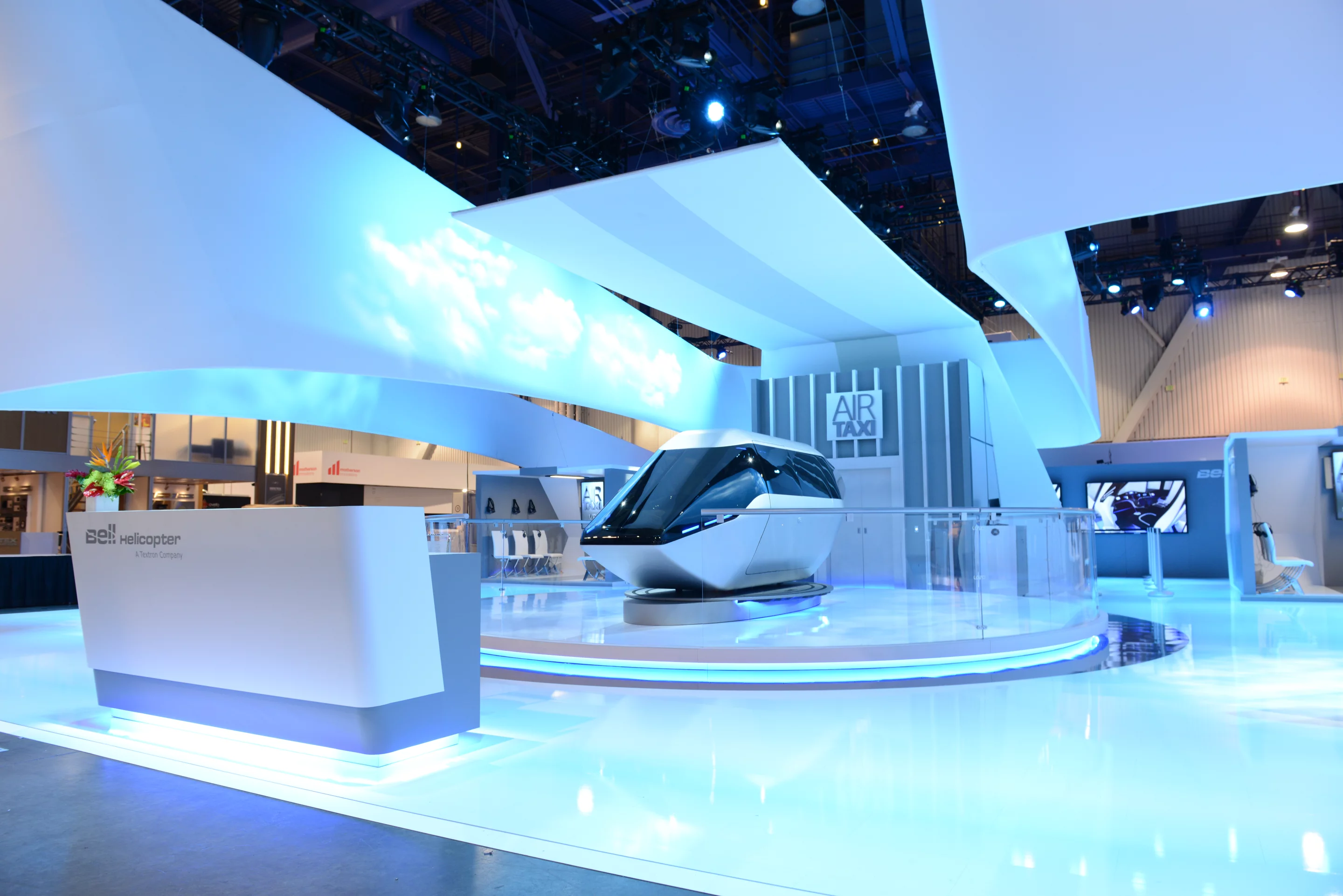 Bell's flying taxi cabin concept on show at CES