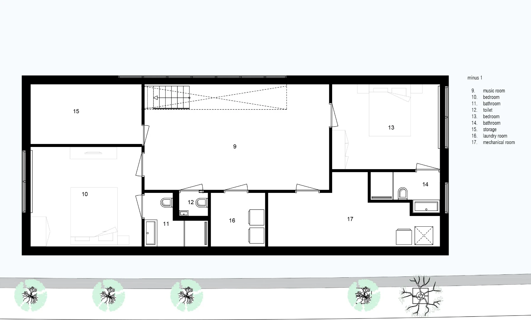 Lower level, Haarlem Shuffle by VanOmmeren-architects
