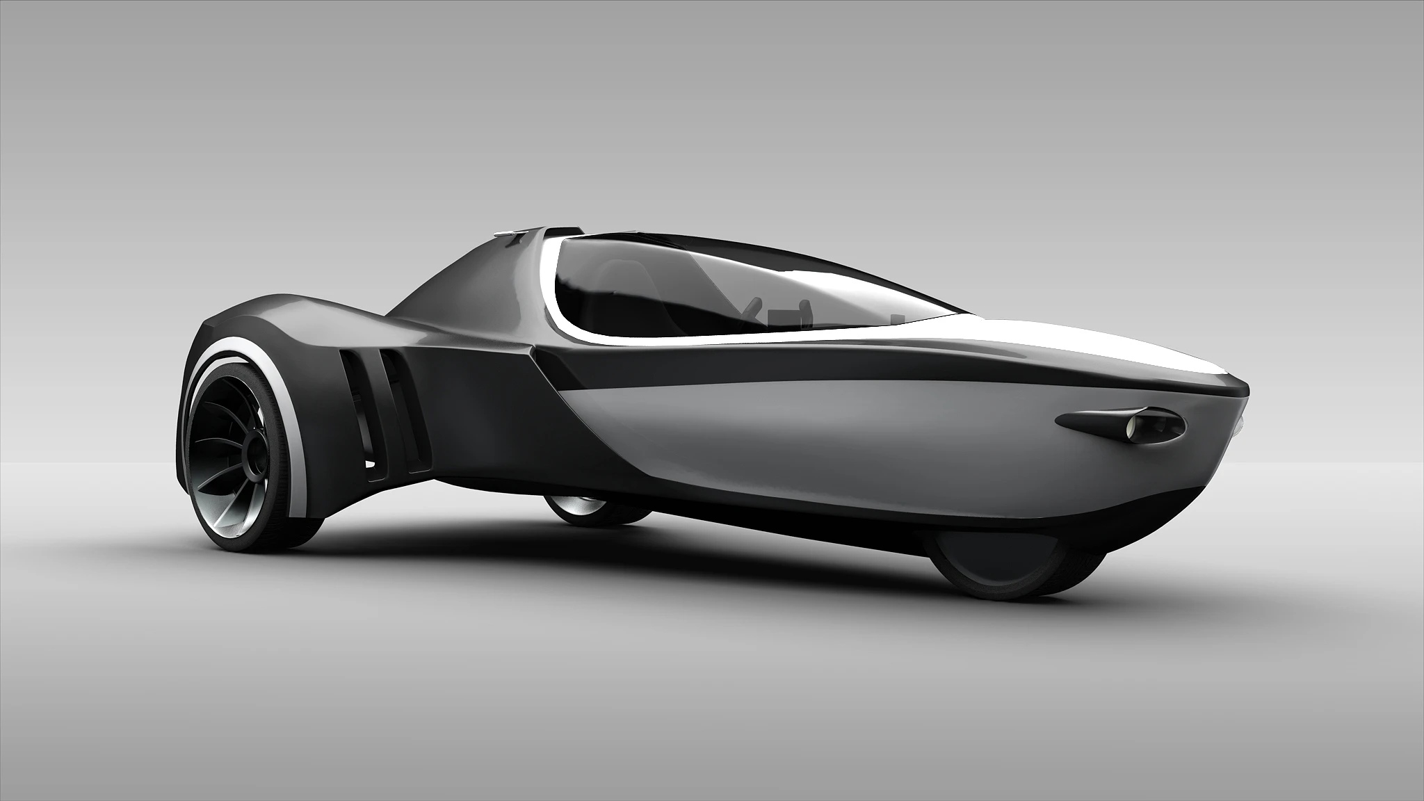 The Manta concept has recently been on display at the North American International Auto Show as part of the Michelin Challenge Design
