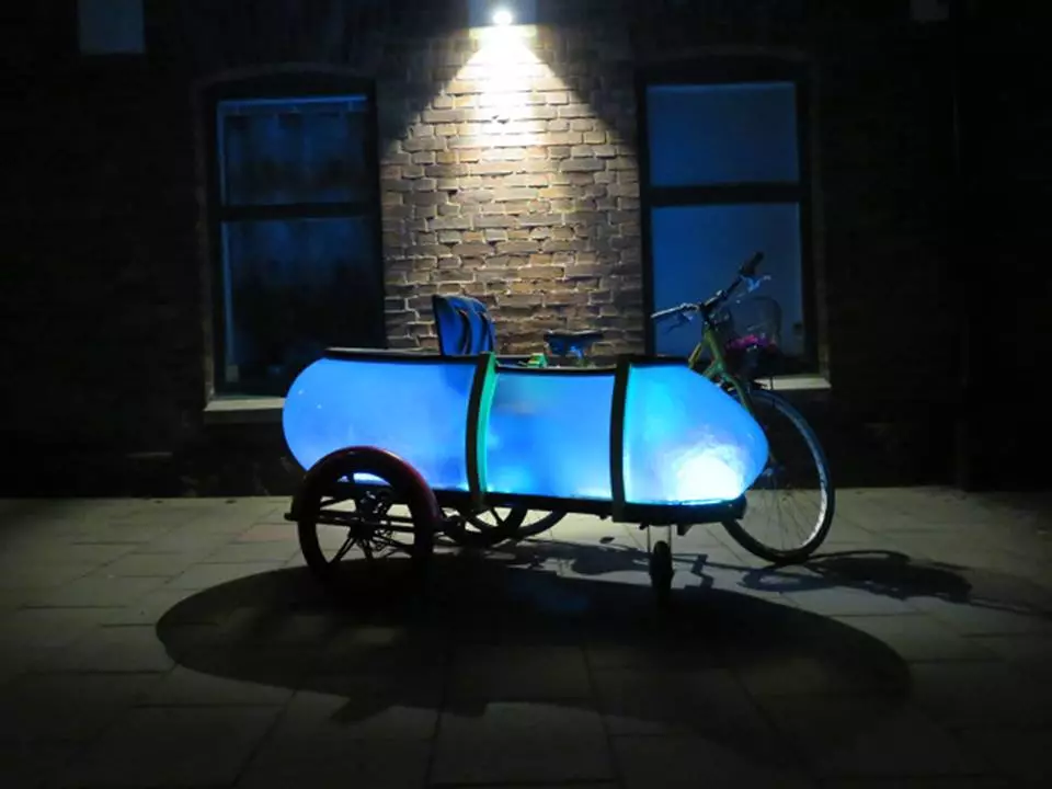 If buyers go for the internal lighting package, the SideBuddy will be hard to miss in the dark