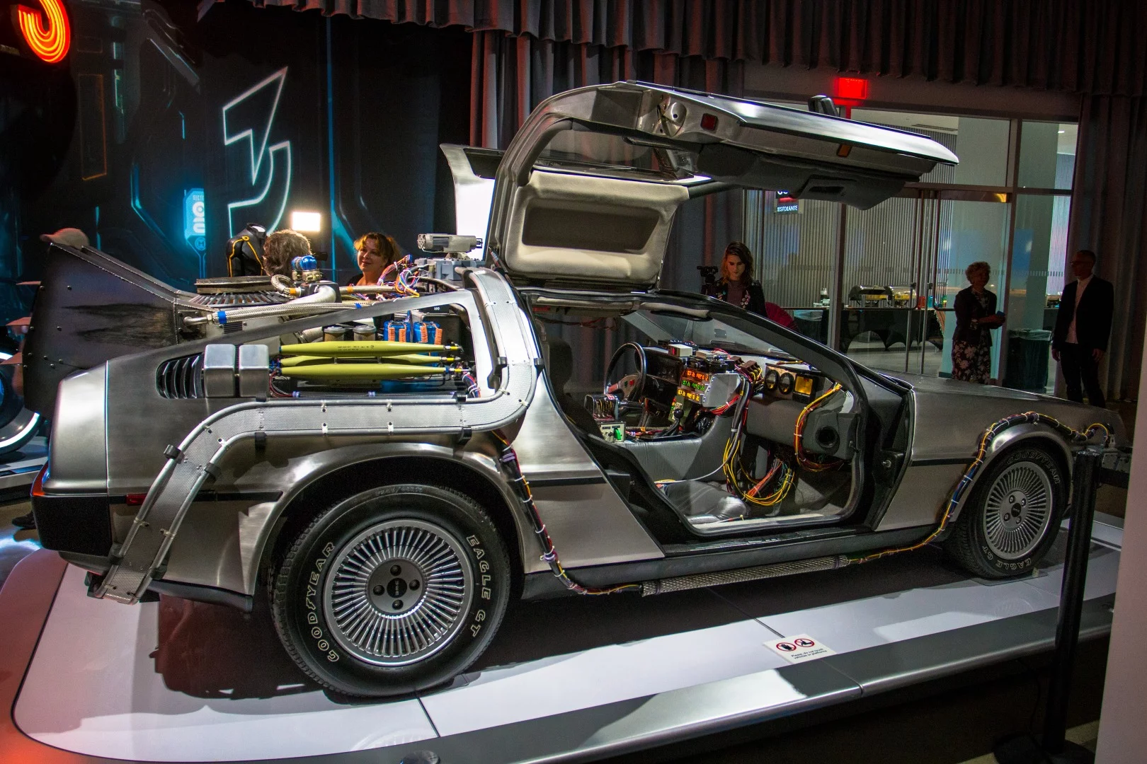 The magnificent Back to the Future DeLorean