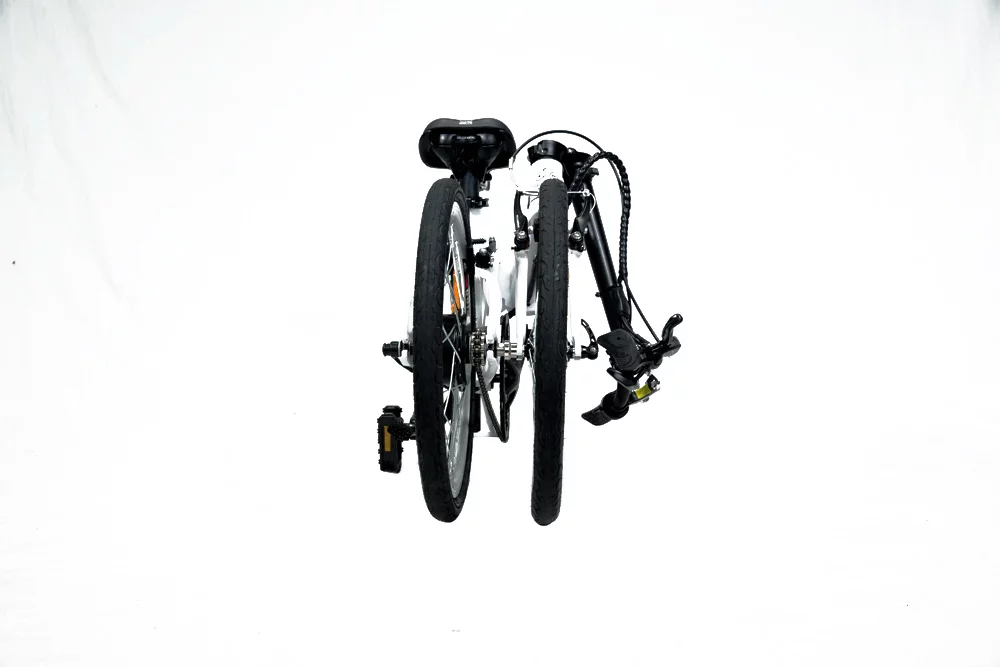 Folding the Air-33 eBike takes just two steps