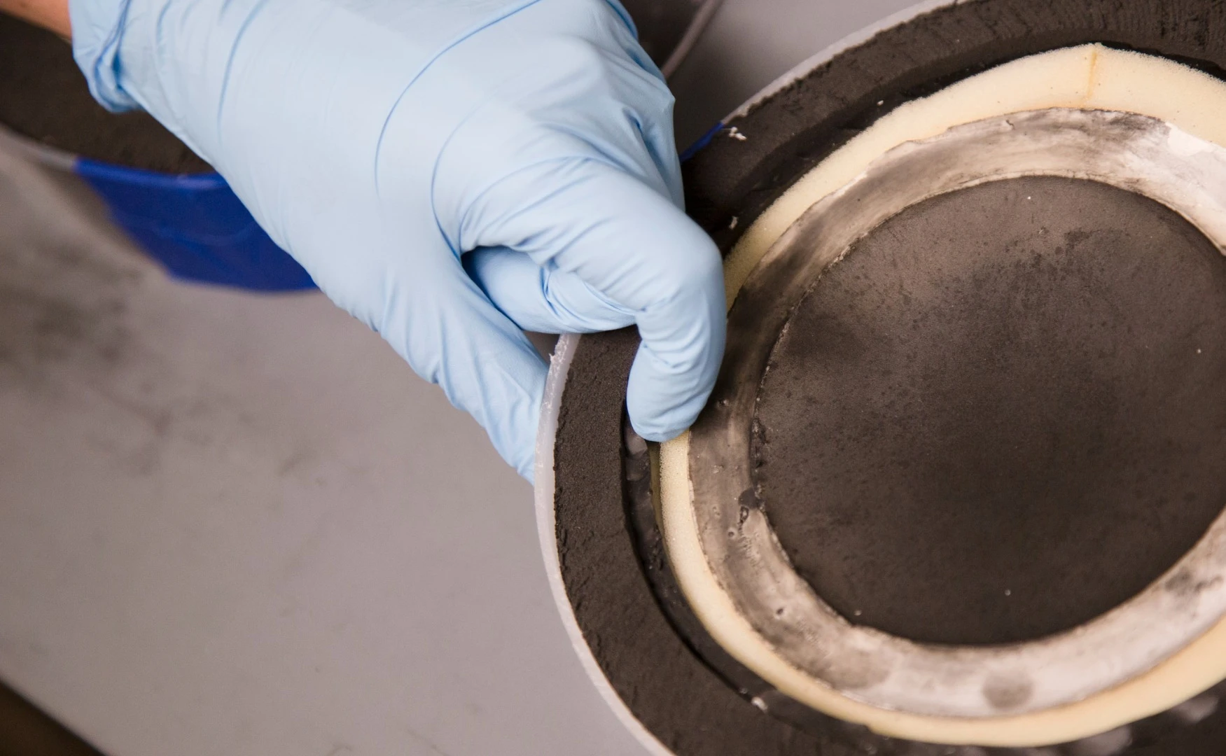 The outer two layers of the Mitigatium system takes the initial brunt of impact