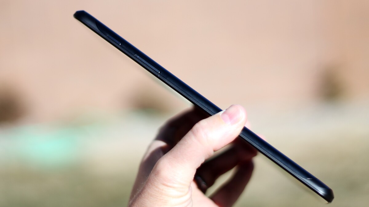 The G Pad is 8.3 mm thick, and a pleasure to hold