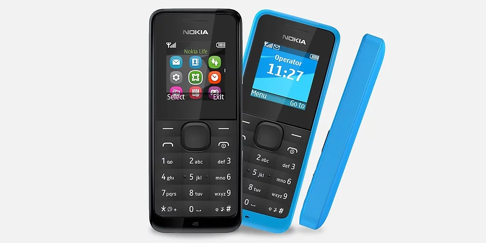 Built for the budget-conscious consumer, the Nokia 105 mobile phone will retail for €15 (about US$20) and feature a battery that only needs charging once a month