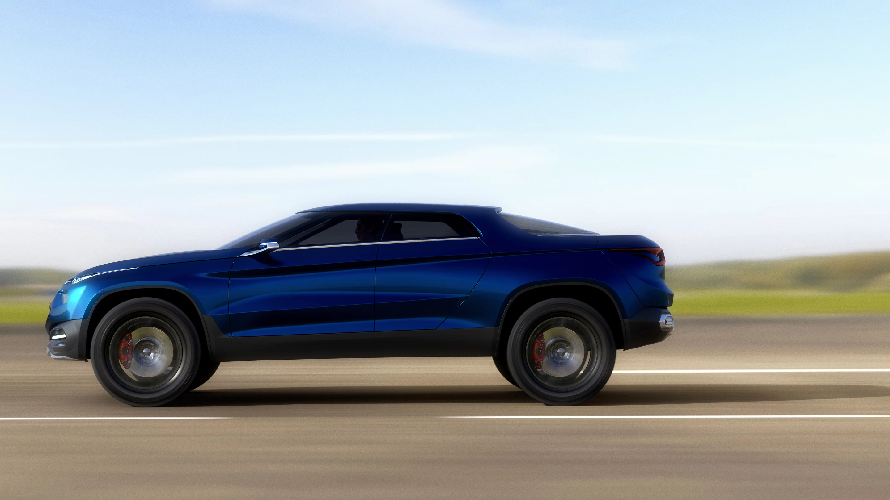 A mash-up of crossover, large sedan and ute