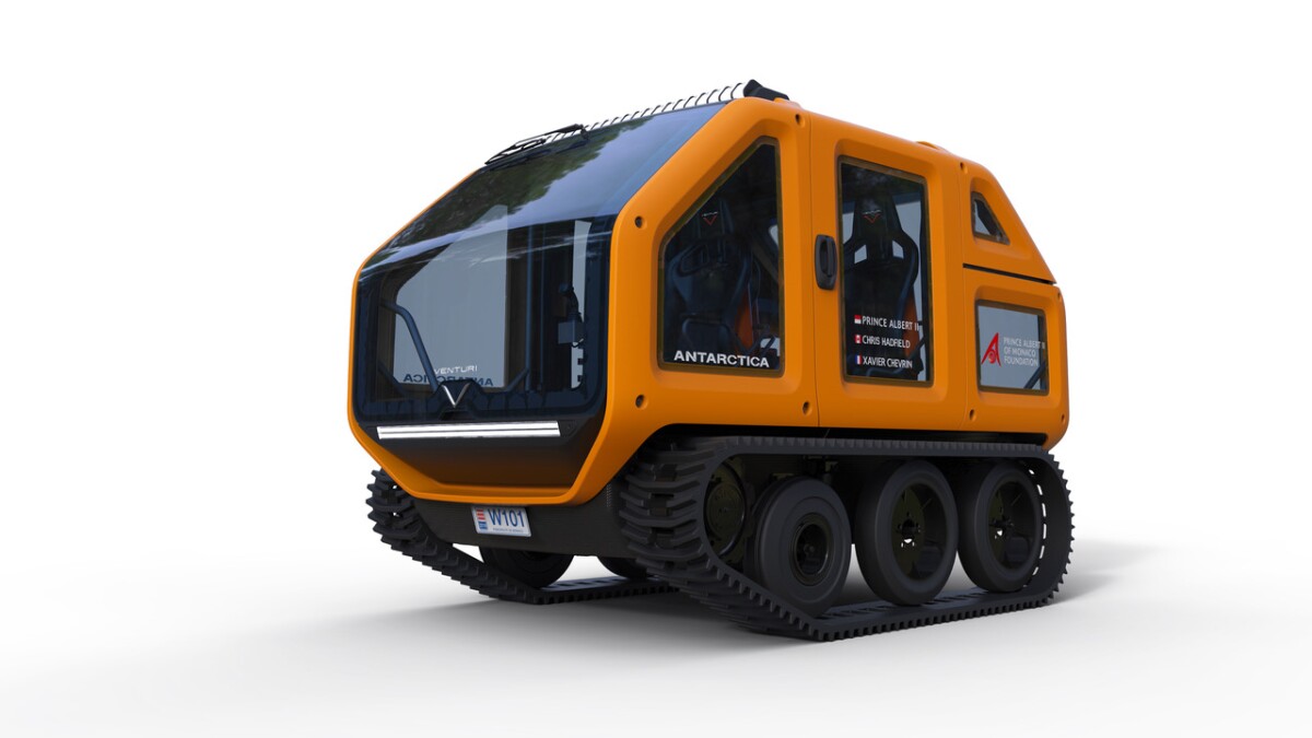 The finalized Venturi Antarctica prepares to brave some of the most frigid temperatures in the world