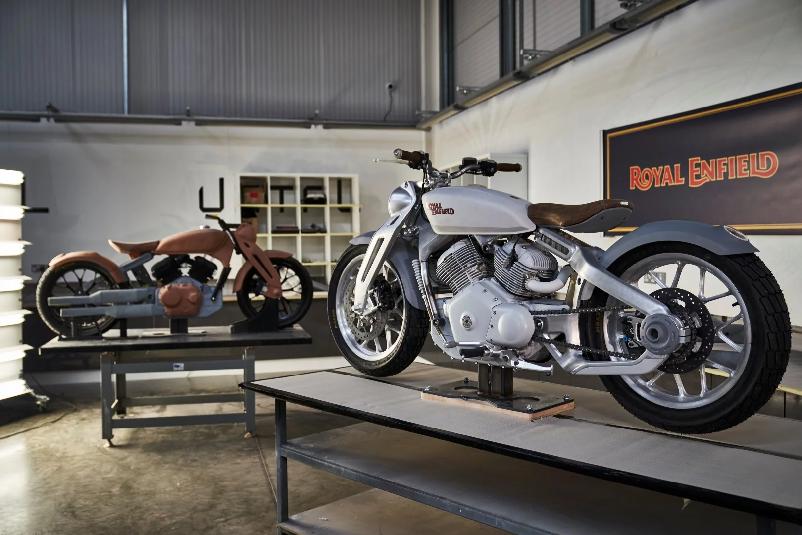 Royal Enfield Concept KX: in development