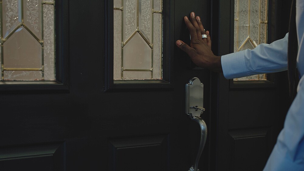 The Token House Lock allows the ring to lock and unlock your front door