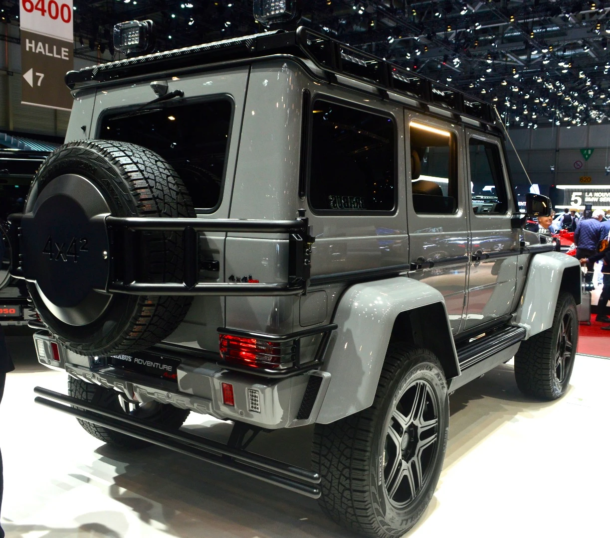 Brabus debuts the 550 Adventure at the 2017 Geneva Motor Show