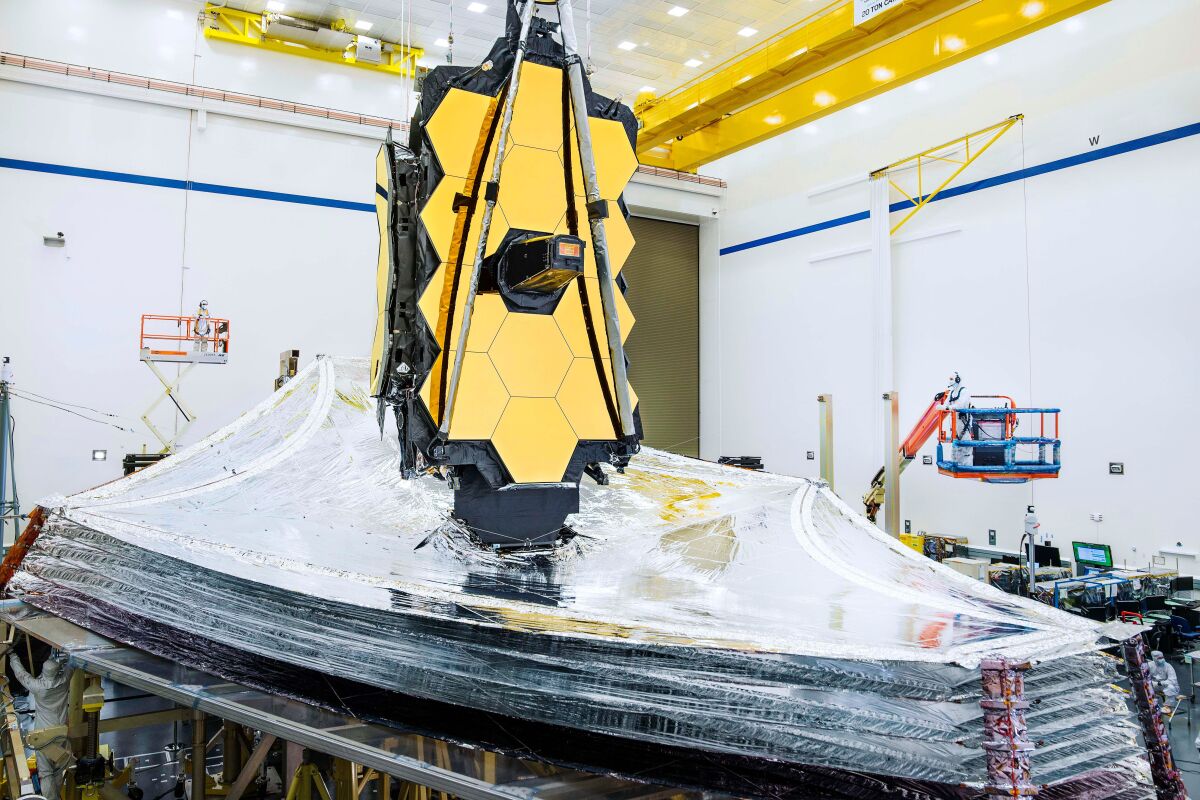 NASA successfully tests James Webb Space Telescope sunshield