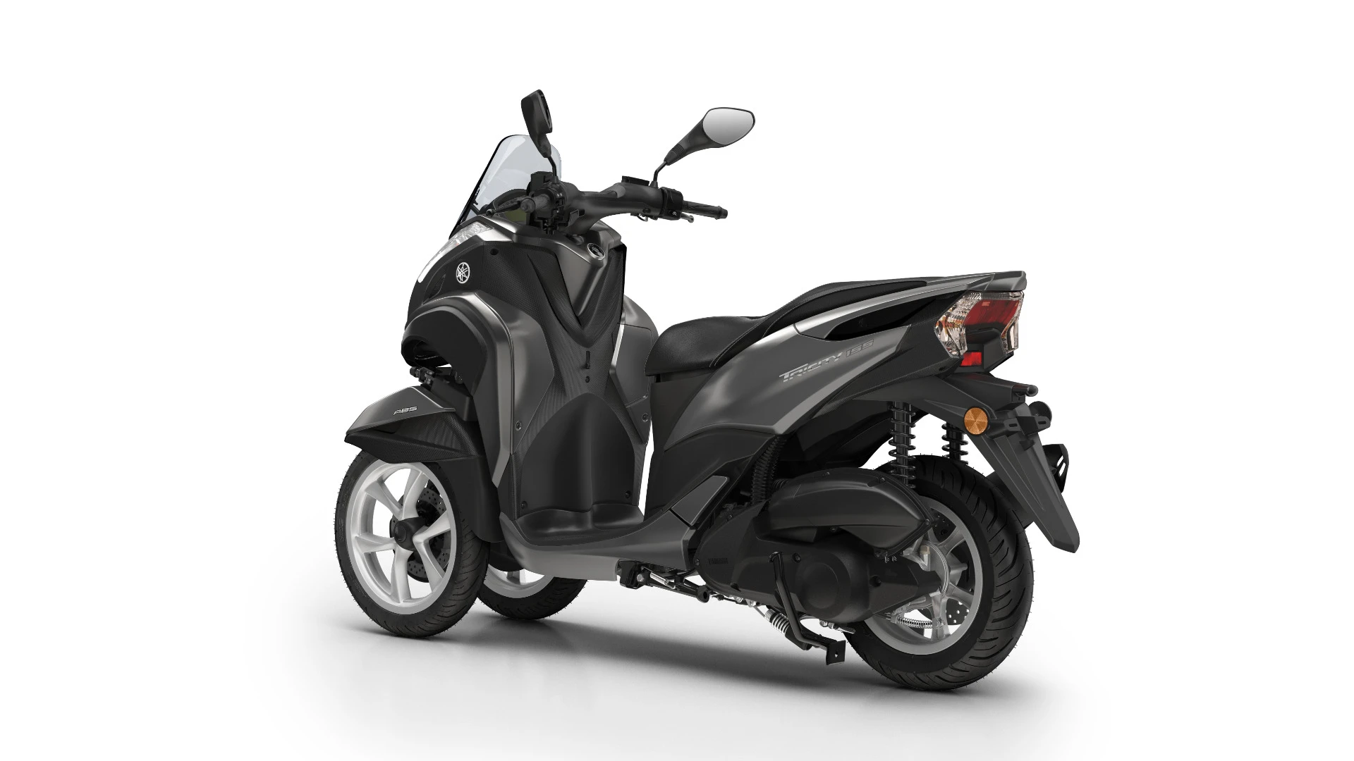 The Yamaha Tricity 155 in Oxford Grey color