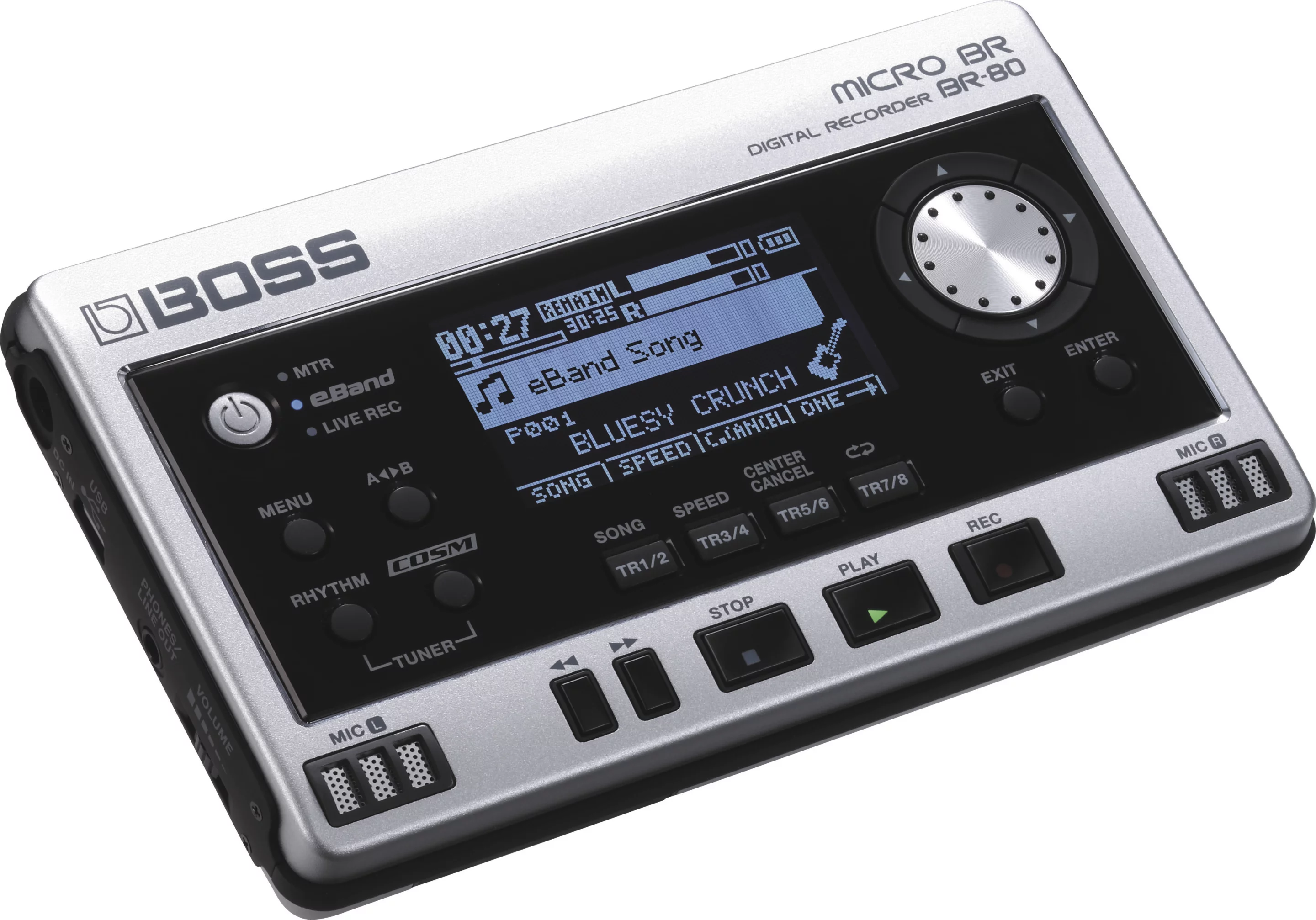 The new MICRO BR BR-80 digital recorder from BOSS