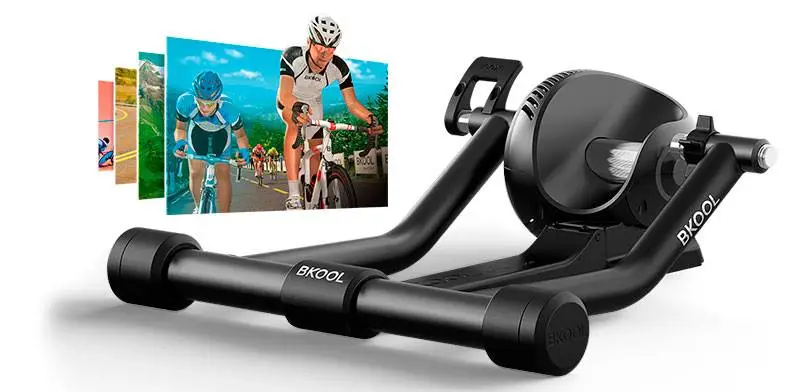 Bkool works with existing compatible trainers, although the company also offers its own model