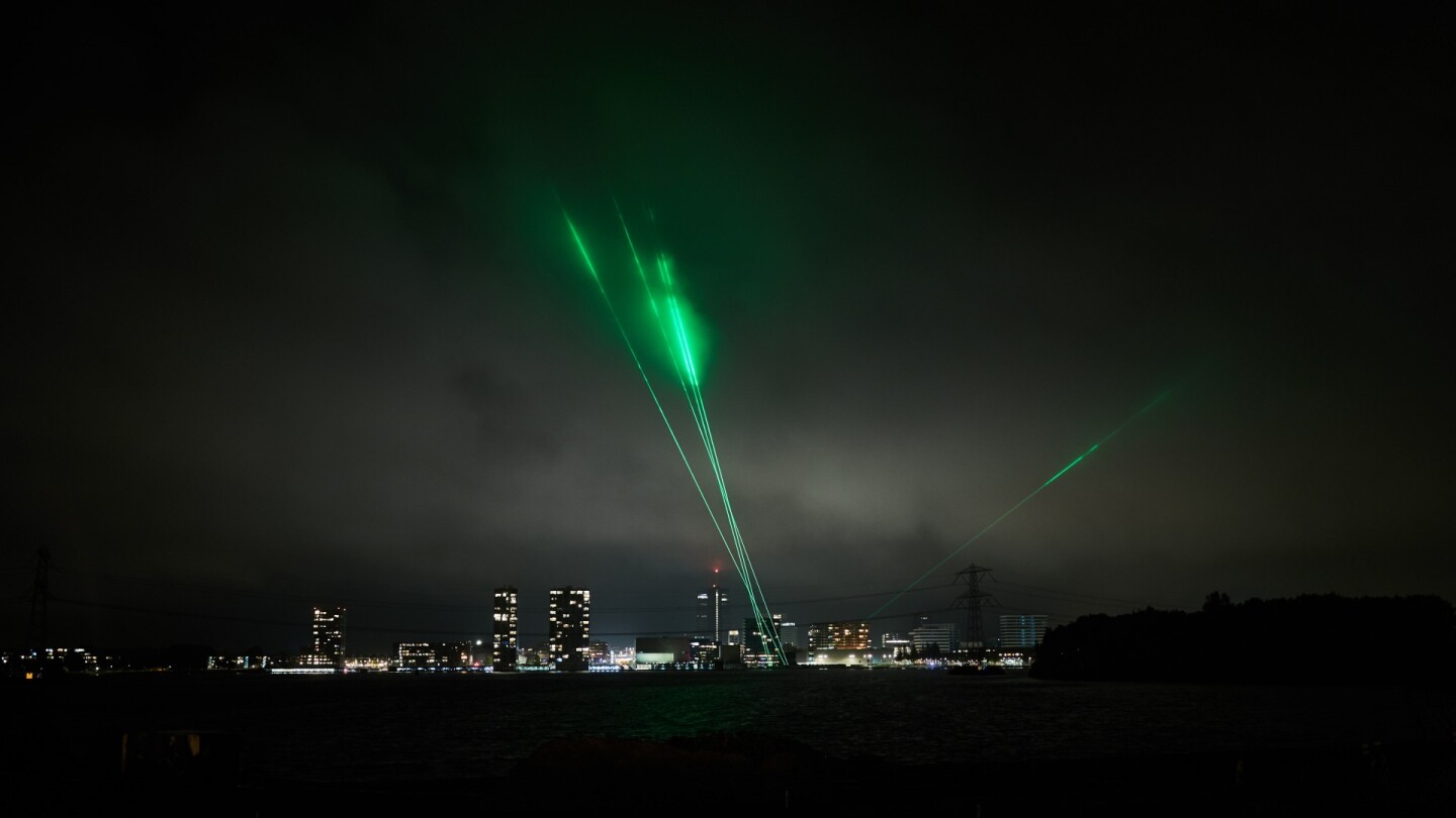 Designer and artist Daan Roosegaarde has described space debris as the "smog of the universe"