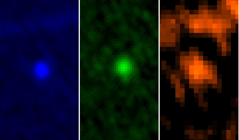 Herschel's view of asteroid Apophis (Image: ESA/Herschel/PACS/MACH-11/MPE/B.Altieri (ESAC) and C. Kiss (Konkoly Observatory))
