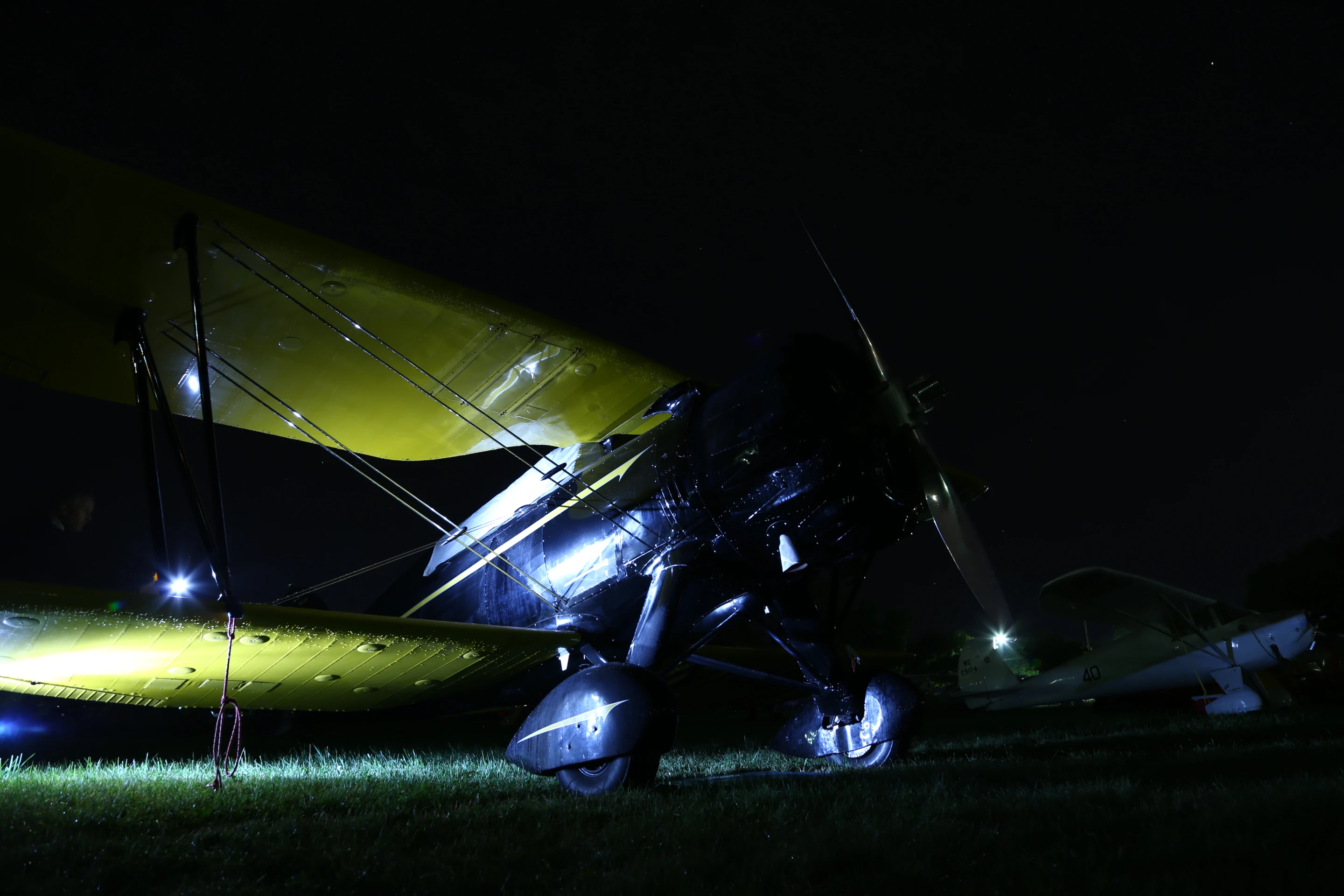 Another historical biplane in the vintage pen (Photo: Angus MacKenzie/Gizmag.com)