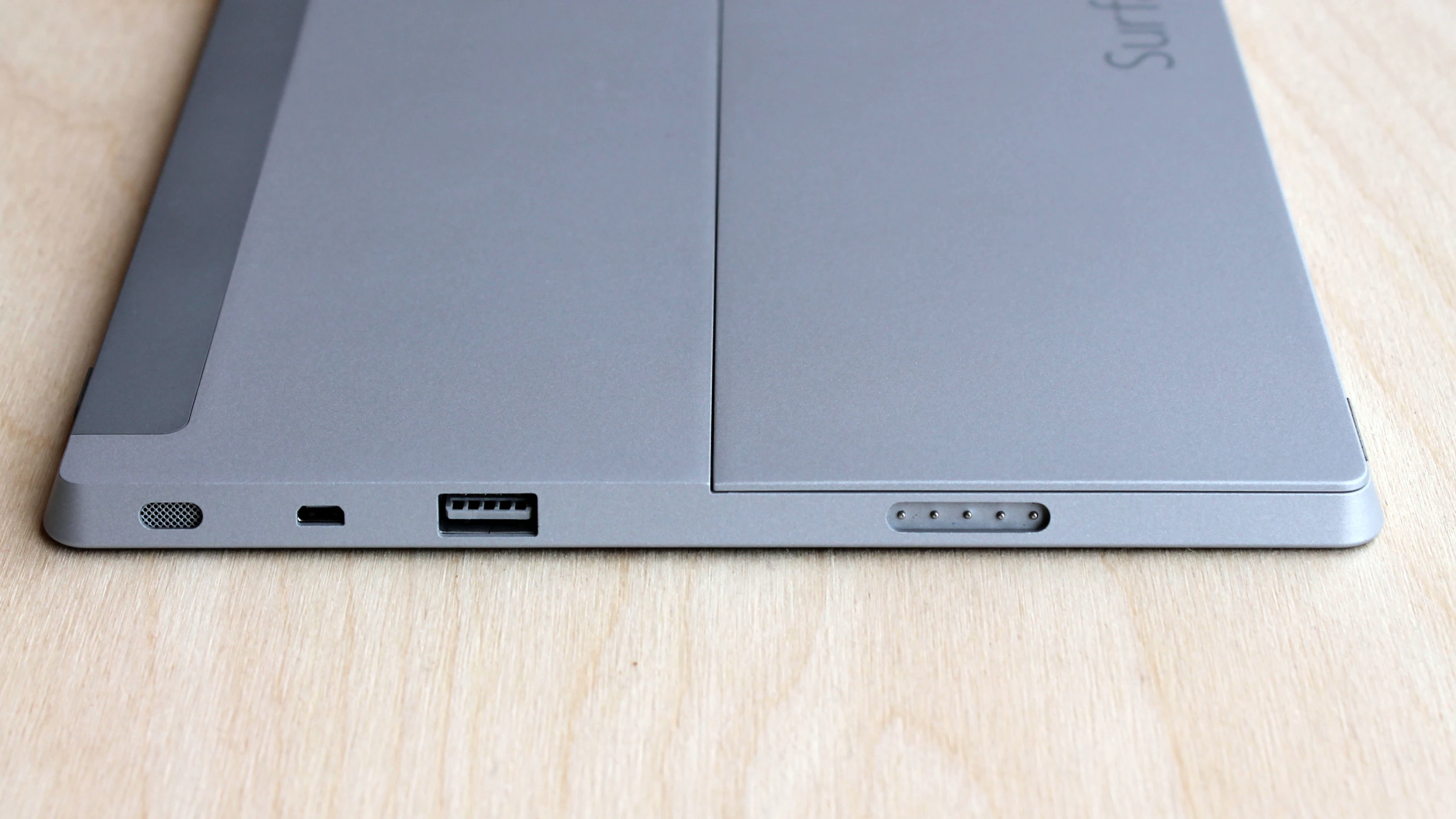 The Surface 2 has a USB port -– something you won't see on an iPad or Android tablet