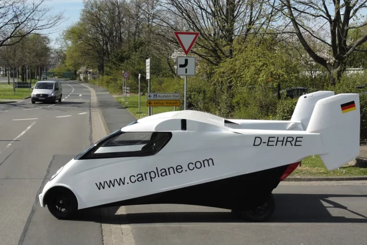 The Carplane flying car prototype hits the road in Germany