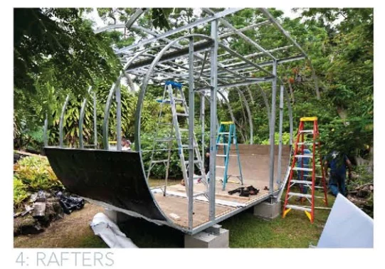 House Arc installation phase 4