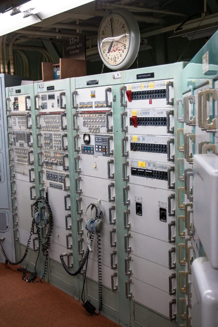 Control room electronics and 24-hour clock