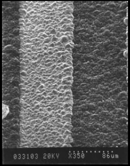 Outer layer electro-plating