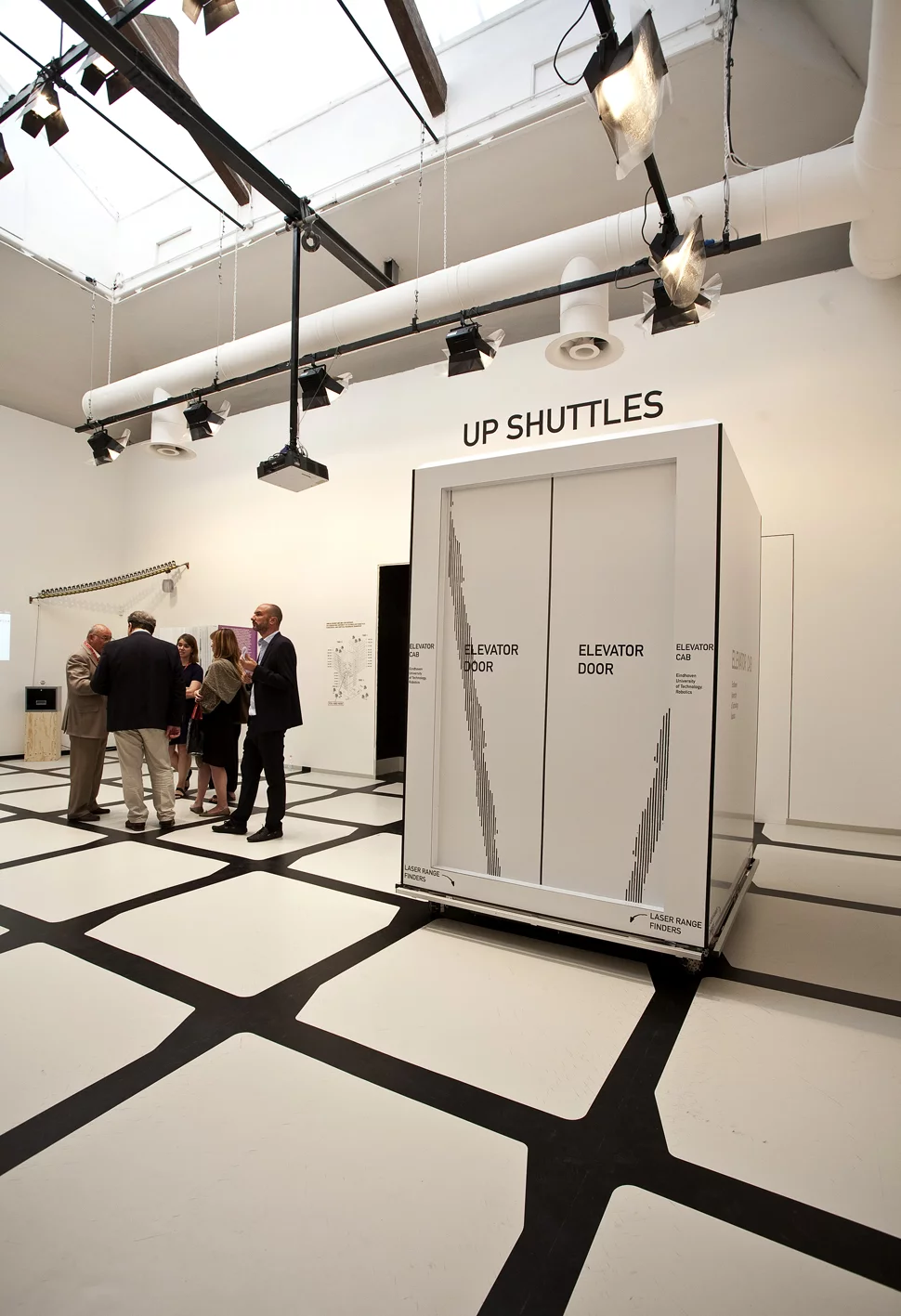 Only going up, or down – the evolution of the elevator (Image: Francesco Galli, courtesy Biennale di Venezia)