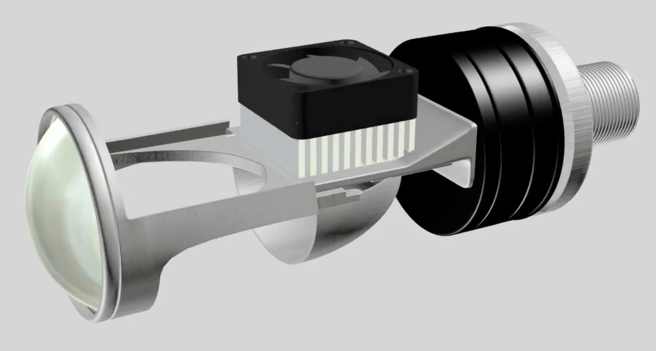 The ALLight bulb design should fit pretty much any standard headlight