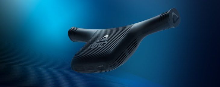 The Vive Wireless Adapter will stream audio and video from the computer to the headset with low latency, using the 60 GHz band