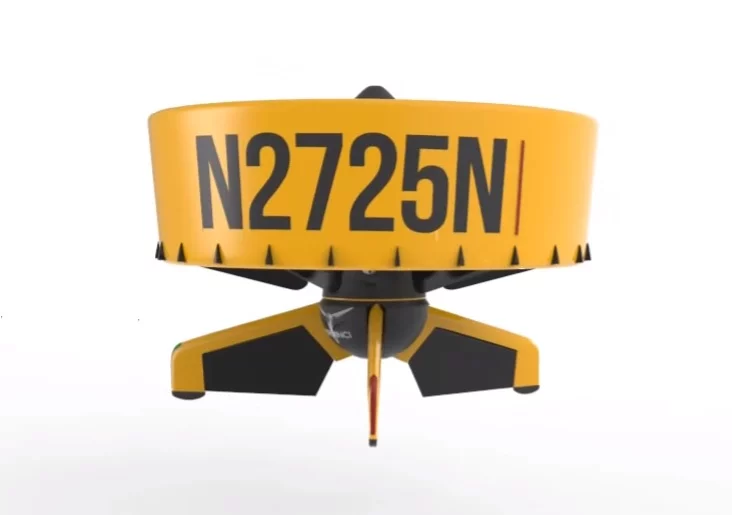 Airvinci: A ducted fan VTOL aircraft that will start its aeronautical life as a heavy-lifting drone