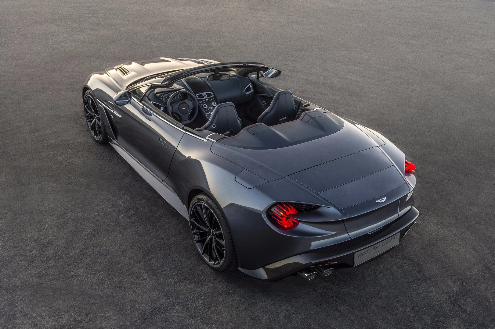 The Vanquish Zagato family has grown to include a roadster and a Speedster