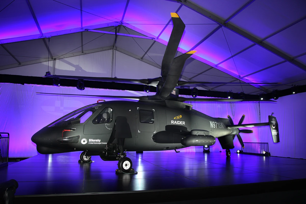 The Sikorsky S-97 Raider is currently undergoing flight tests