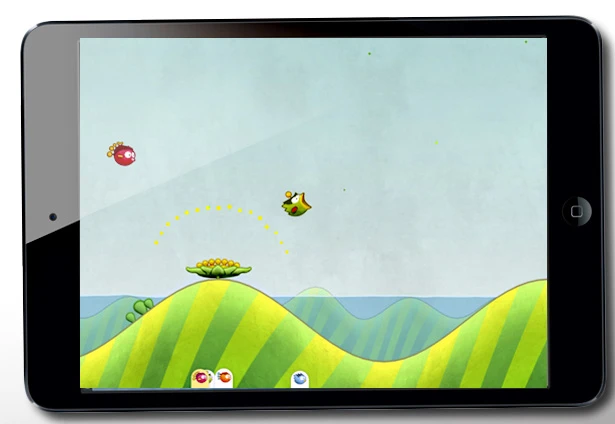 One button is all you need in Tiny Wings