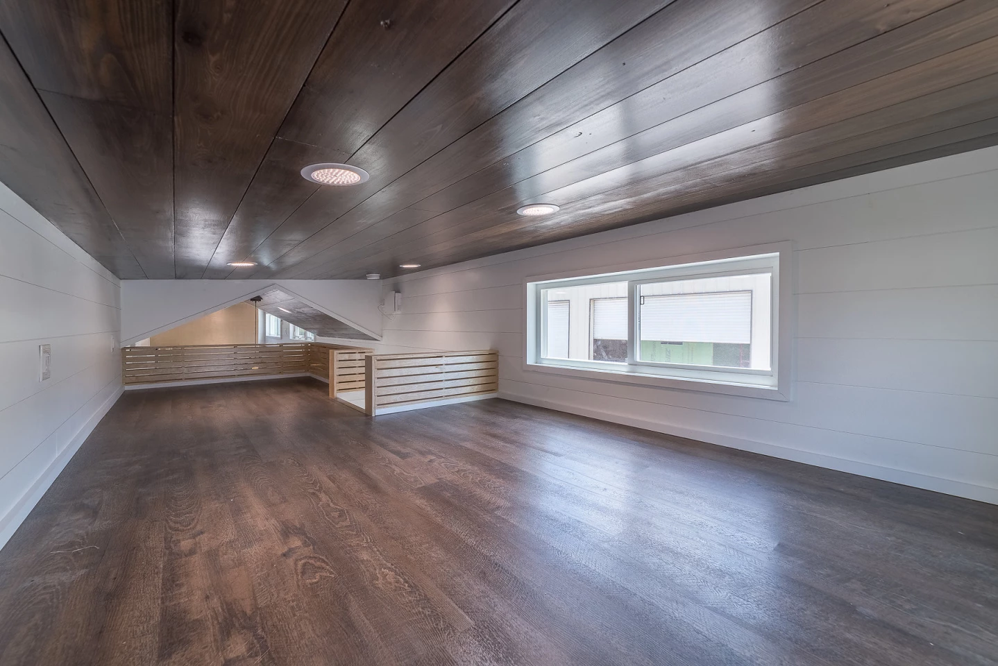 Above the master bedroom is this incredibly large loft, but enough to have three twin size beds to sleep all the grand kids
