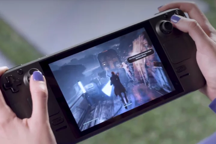 Valve's Steam Deck is an upcoming handheld gaming console that will let players take their existing Steam library on the go