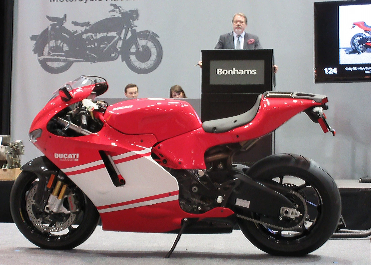 $48,300 – 2008 Ducati Desmosedici - Bonhams Lot 124