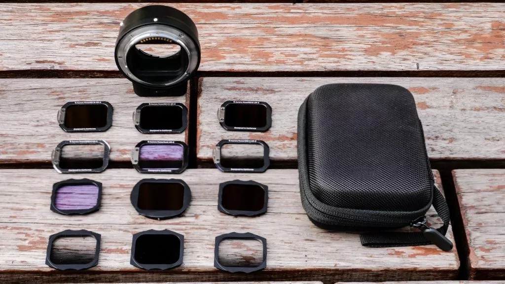 One set of filters for every lens is the promise of Aurora Aperture's revolutionary filter system